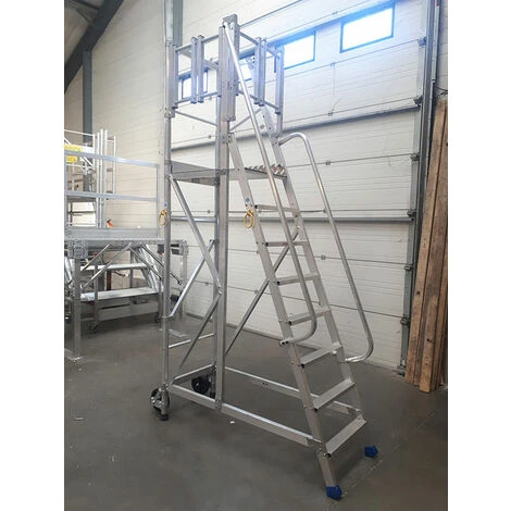 PLATTFORMLEITER EXPERTEN - MATISERE Zugangsplattform - 2 Stufen - Plattform Höhe De 0.50m - ER2SL-PG 4 PLATTFORMLEITER EXPERTEN - MATISERE Zugangsplattform - 2 Stufen - Plattform Höhe De 0.50m - ER2SL-PG - Image 2