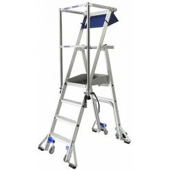 TUBESCA COMABI Fahrbare Plattformtreppe 2 Stufen - Maximale Arbeitshöhe 2.52m - 2272192