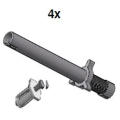 Zarges PaxTower Rollenadapter 4 Stück