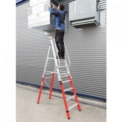 G&UUML;NZBURGER STEIGTECHNIK Günzburger Einsteckteil Plus 2 Stufen Für Steckbare Plattformleiter -Gerüste And Arbeitsplattformen Verkäufe 19117650 4