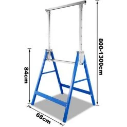 Wolketon 2x Geruestbock Klappbock Teleskop Unterstellbock 7-fach Hoehenverstellbar Boecke Geruest Geruestboecke Bis 250 Belastbar -Gerüste And Arbeitsplattformen Verkäufe 20265896 2