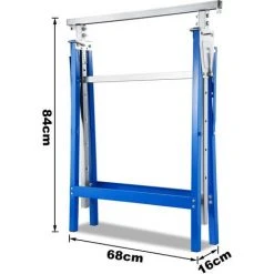 Wolketon 2x Geruestbock Klappbock Teleskop Unterstellbock 7-fach Hoehenverstellbar Boecke Geruest Geruestboecke Bis 250 Belastbar -Gerüste And Arbeitsplattformen Verkäufe 20265896 3