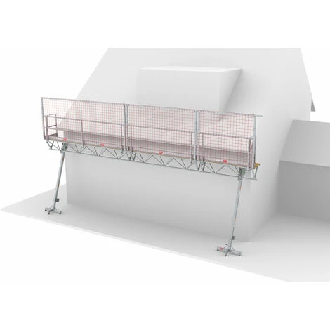 Altrex Dachrandsicherung 9m Länge 3-5m - MTB 3 Altrex Dachrandsicherung 9m Länge 3-5m - MTB