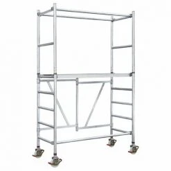 ILLER LEITER Iller Klappgerüst 1,70x0,75m Plattform Mit Durchstieg 3,55m AH