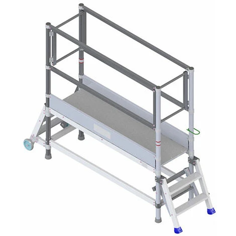 PLATTFORMLEITER EXPERTEN - MATISERE Mobile Plattformtreppe - 2 Stufen - Maximale Arbeitshöhe. 2.65m - PRDA65 3 PLATTFORMLEITER EXPERTEN - MATISERE Mobile Plattformtreppe - 2 Stufen - Maximale Arbeitshöhe. 2.65m - PRDA65