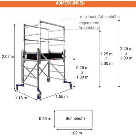 TUBESCA COMABI Teleskopgerüst NANO TOWER - 22406410 4 TUBESCA COMABI Teleskopgerüst NANO TOWER - 22406410 - Image 2