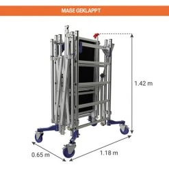 TUBESCA COMABI Teleskopgerüst NANO TOWER - 22406410 9 TUBESCA COMABI Teleskopgerüst NANO TOWER - 22406410 -Gerüste And Arbeitsplattformen Verkäufe 25862565 3