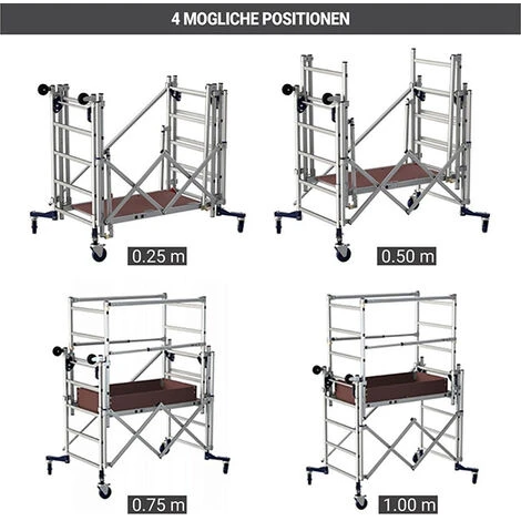 TUBESCA COMABI Teleskopgerüst NANO TOWER - 22406410 6 TUBESCA COMABI Teleskopgerüst NANO TOWER - 22406410 - Image 4