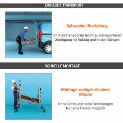 TUBESCA COMABI Teleskopgerüst NANO TOWER - 22406410 11 TUBESCA COMABI Teleskopgerüst NANO TOWER - 22406410 -Gerüste And Arbeitsplattformen Verkäufe 25862565 5