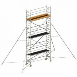 Layher Rollgerüst Uni Standard P2 Mit Gerüststützen 5m, 7,20m AH