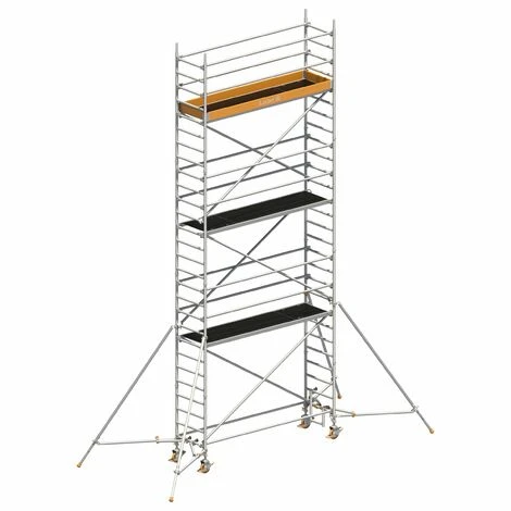 Layher Rollgerüst Uni Standard P2 Mit Gerüststützen 8,20m AH 3 Layher Rollgerüst Uni Standard P2 Mit Gerüststützen 8,20m AH