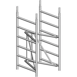 Layher Rollgerüst Zifa P2 Mit Gerüststützen 7,61m AH -Gerüste And Arbeitsplattformen Verkäufe 27196768 3