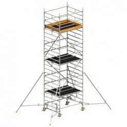 Layher Rollgerüst Uni Kompakt P2 Mit Gerüststützen 7,20m AH