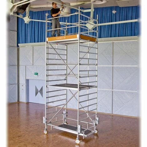 Layher Rollgerüst Uni Kompakt P2 Mit Gerüststützen 7,20m AH 4 Layher Rollgerüst Uni Kompakt P2 Mit Gerüststützen 7,20m AH - Image 2
