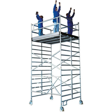 GÜNZBURGER STEIGTECHNIK Günzburger Klappgerüst Mit Dreifach-Plattform 6,40m AH 4 GÜNZBURGER STEIGTECHNIK Günzburger Klappgerüst Mit Dreifach-Plattform 6,40m AH - Image 2