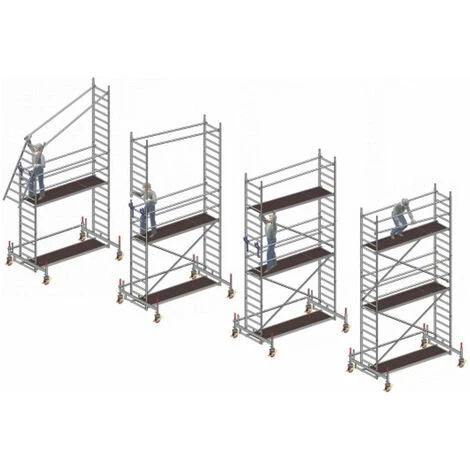 Layher Nachrüstset P2 Für Uni Leicht, 3207 -Gerüste And Arbeitsplattformen Verkäufe 28184688 1