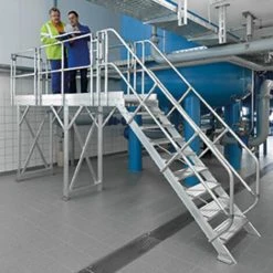 GÜNZBURGER STEIGTECHNIK Günzburger Treppen-Modul 1670mm Plattformoberkante Aluminium Geriffelt 8 Stufen 8 GÜNZBURGER STEIGTECHNIK Günzburger Treppen-Modul 1670mm Plattformoberkante Aluminium Geriffelt 8 Stufen -Gerüste And Arbeitsplattformen Verkäufe 28499930 3
