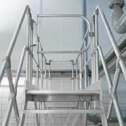 GÜNZBURGER STEIGTECHNIK Günzburger Treppen-Modul 1670mm Plattformoberkante Aluminium Geriffelt 8 Stufen 9 GÜNZBURGER STEIGTECHNIK Günzburger Treppen-Modul 1670mm Plattformoberkante Aluminium Geriffelt 8 Stufen -Gerüste And Arbeitsplattformen Verkäufe 28499930 4