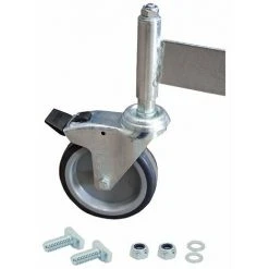 Krause STABILO Fahrrolle Für PodestLeiter 8 Stufen Gebremst