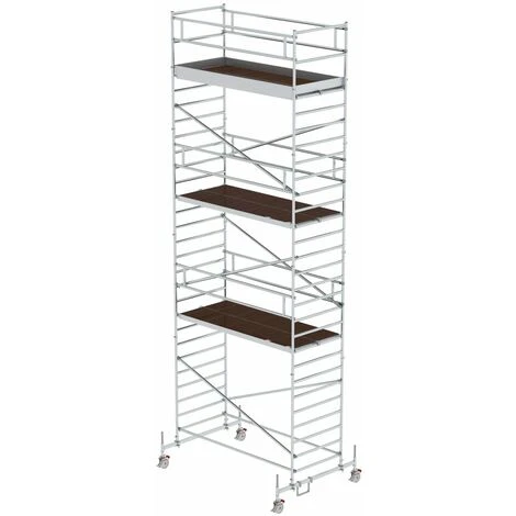 GNZBURGERSTEIGTECHNIK Günzburger Steigtechnik Rollgerüst 1,35 X 3,0 M Mit Fahrbalken Und Doppel-Plattform Plattformhöhe 7,45 M 3 GNZBURGERSTEIGTECHNIK Günzburger Steigtechnik Rollgerüst 1,35 X 3,0 M Mit Fahrbalken Und Doppel-Plattform Plattformhöhe 7,45 M
