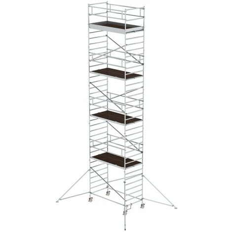 GNZBURGERSTEIGTECHNIK Günzburger Steigtechnik Rollgerüst 1,35 X 2,45 M Mit Ausleger & Doppel-Plattform Plattformhöhe 9,35 M 3 GNZBURGERSTEIGTECHNIK Günzburger Steigtechnik Rollgerüst 1,35 X 2,45 M Mit Ausleger & Doppel-Plattform Plattformhöhe 9,35 M