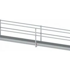 Altrex Endgeländer Mit Stütze - Zubehörteil Für Aluminium-Laufsteg
