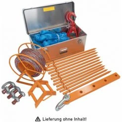 G&UUML;NZBURGER STEIGTECHNIK Günzburger Rettungstechnik Aluminium Kasten 800x400x330mm Mit Deckel, Beschriftung "Mehrzweckzug MZ 32 Kasten 2" -Gerüste And Arbeitsplattformen Verkäufe 34981260 2