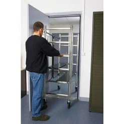 CENTAURE Gartengerüst Aus Alu - Arbeitshöhen: 2,30m - 2,60m - 2,90m, 2 Bühnen Entweder Seite An Seite (LxB = 1,10x0,50m) Oder Versetzt, Türgängig - 417801 -Gerüste And Arbeitsplattformen Verkäufe 35971689 4