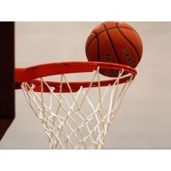 MAILLESTORE Weißes Basketballnetz Mit 45 Cm Durchmesser