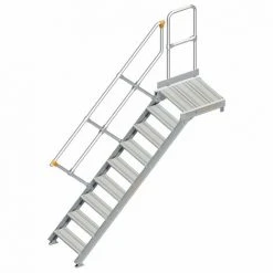 Layher 112 Treppe Mit Plattform 45° 60cm 9 Stufen