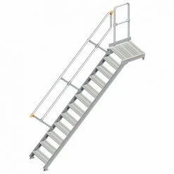 Layher 112 Treppe Mit Plattform 45° 60cm 12 Stufen