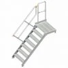 Layher 112 Treppe Mit Plattform 45° 80cm 7 Stufen 1 Layher 112 Treppe Mit Plattform 45° 80cm 7 Stufen -Gerüste And Arbeitsplattformen Verkäufe 41375765 1