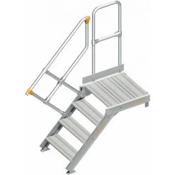 Layher 112 Treppe Mit Plattform 45° 60cm 4 Stufen