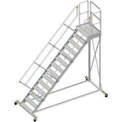 Layher 113 Wartungsbühne 45° 80cm 14 Stufen