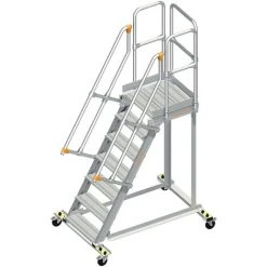 Layher 113 Wartungsbühne 60° 60cm 7 Stufen