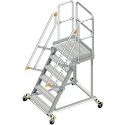 Layher 113 Wartungsbühne 60° 80cm 6 Stufen