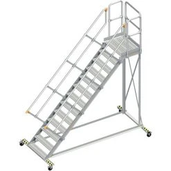 Layher 113 Wartungsbühne 45° 80cm 13 Stufen