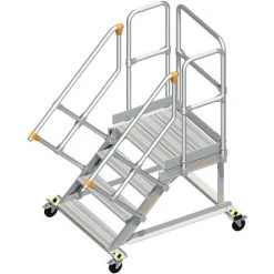 Layher 113 Wartungsbühne 45° 80cm 4 Stufen