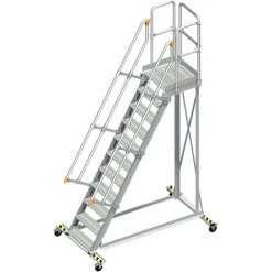 Layher 113 Wartungsbühne 60° 60cm 11 Stufen