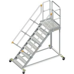 Layher 113 Wartungsbühne 45° 80cm 9 Stufen