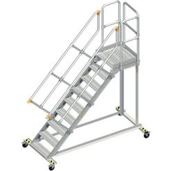 Layher 113 Wartungsbühne 45° 60cm 9 Stufen