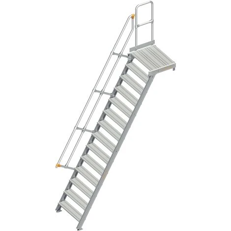 Layher 112 Treppe Mit Plattform 60° 80cm 14 Stufen 3 Layher 112 Treppe Mit Plattform 60° 80cm 14 Stufen