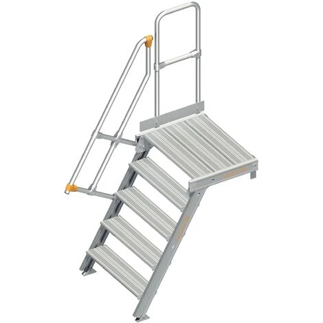 Layher 112 Treppe Mit Plattform 60° 80cm 5 Stufen 3 Layher 112 Treppe Mit Plattform 60° 80cm 5 Stufen