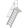 Layher 112 Treppe Mit Plattform 60° 80cm 8 Stufen -Gerüste And Arbeitsplattformen Verkäufe 41375892 1