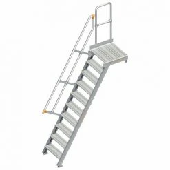 Layher 112 Treppe Mit Plattform 60° 60cm 10 Stufen