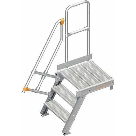 Layher 112 Treppe Mit Plattform 60° 60cm 3 Stufen 3 Layher 112 Treppe Mit Plattform 60° 60cm 3 Stufen