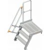 Layher 112 Treppe Mit Plattform 60° 80cm 3 Stufen