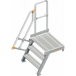 Layher 112 Treppe Mit Plattform 60° 80cm 3 Stufen