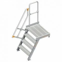 Layher 112 Treppe Mit Plattform 60° 80cm 4 Stufen