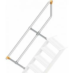 Layher Handlauf Für Treppe Mit Plattform 45° 8 Stufen